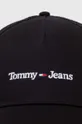 Tommy Jeans czapka z daszkiem czarny