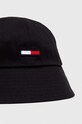 Tommy Jeans kapelusz bawełniany AM0AM11512 czarny AW23