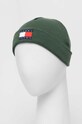 Tommy Jeans czapka AM0AM11747 zielony AW23