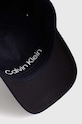Bavlnená šiltovka Calvin Klein tmavomodrá K50K510656