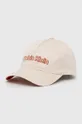 μπεζ Βαμβακερό καπέλο του μπέιζμπολ Calvin Klein Ανδρικά