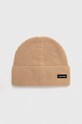 Шапка с вълна Calvin Klein с вълна бежов K50K510657