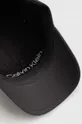 γκρί Βαμβακερό καπέλο του μπέιζμπολ Calvin Klein