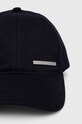 Calvin Klein czapka z daszkiem bawełniana K50K510661 granatowy SS24