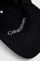 Calvin Klein czapka z daszkiem bawełniana granatowy K50K510661