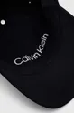tmavomodrá Bavlnená šiltovka Calvin Klein