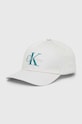Хлопковая кепка Calvin Klein Jeans серый K50K510061