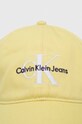 Хлопковая кепка Calvin Klein Jeans K50K510061 жёлтый SS24
