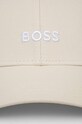 BOSS șapcă de baseball din bumbac 50495121 bej AA00