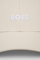 BOSS pamut baseball sapka 50495121 bézs AA00