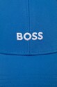 BOSS czapka z daszkiem bawełniana Zed 50495121 niebieski AA00