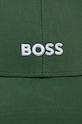 Bavlněná baseballová čepice BOSS 50495121 zelená AA00