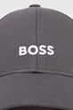 BOSS șapcă de baseball din bumbac 50495121 gri AA00
