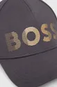 Boss Green czapka z daszkiem szary