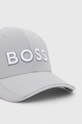BOSS Green czapka z daszkiem BOSS GREEN 50496291 szary AW23