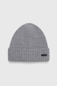 BOSS czapka wełniana Fati wełna szary 50495306