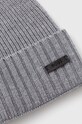 Akcesoria BOSS czapka wełniana Fati 50495306 szary