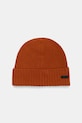 BOSS czapka wełniana wełna pomarańczowy 50495306