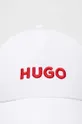 Бавовняна бейсболка HUGO білий