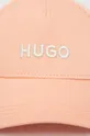 Хлопковая кепка HUGO оранжевый