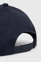 Akcesoria HUGO czapka z daszkiem bawełniana 50496033 granatowy