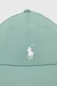 Kapa s šiltom Polo Ralph Lauren zelena