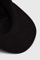 Quiksilver czapka z daszkiem bawełniana czarny AQYHA05322