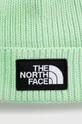 Хлопковая шапка The North Face зелёный