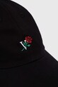 Бавовняна бейсболка Vertere Berlin V ROSE VER.C04 чорний AW23