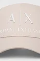 Кепка Armani Exchange бежевый