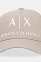 Armani Exchange czapka z daszkiem 954039.CC513 zielony SS25