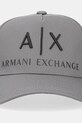 Armani Exchange czapka z daszkiem 954039.CC513 brązowy AW25