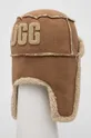 UGG czapka brązowy