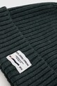 Akcesoria Pepe Jeans czapka z domieszką wełny PM040531.692 zielony