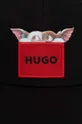 Βαμβακερό καπέλο του μπέιζμπολ HUGO x Gremlins μαύρο