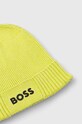 Αξεσουάρ Σκουφί από μείγμα μαλλιού Boss Green BOSS GREEN 50499423 πράσινο