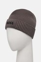 Шапка с примесью шерсти Boss Green BOSS GREEN 50499423 серый AW24