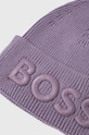 Kapa s dodatkom vune Boss Orange BOSS ORANGE 50497967 ljubičasta AW23