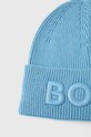 Boss Orange caciula din amestec de lana BOSS ORANGE 50497967 albastru AW23