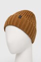 AllSaints czapka z domieszką wełny AS200694 brązowy AW23