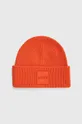 arancione BOSS berretto in misto lana Uomo