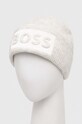 Vunena kapa BOSS 50500574 bijela AW23