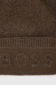 Αξεσουάρ Μάλλινο σκουφί BOSS 50500574 πράσινο