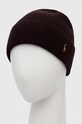 Μάλλινο σκουφί Polo Ralph Lauren 449923718 καφέ AW23