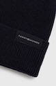 Σκουφί από μείγμα μαλλιού Tommy Hilfiger AM0AM11483 σκούρο μπλε AW23