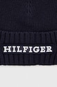 Αξεσουάρ Σκουφί από μείγμα μαλλιού Tommy Hilfiger AM0AM11737 σκούρο μπλε