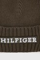 Аксесуари Шапка з домішкою вовни Tommy Hilfiger AM0AM11737 зелений