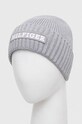 Шапка с примесью шерсти Tommy Hilfiger AM0AM11737 серый AW23