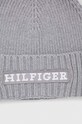 Аксессуары Шапка с примесью шерсти Tommy Hilfiger AM0AM11737 серый