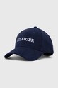 Шапка с козирка Tommy Hilfiger други тъмносин AM0AM11990